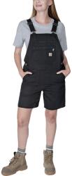 Carhartt Rugged Flex Canvas Shortall női rövidnadrág - Black - S (2720604)