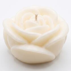 HARAHU Свещ Роза - Бяла / Кокос kp40762