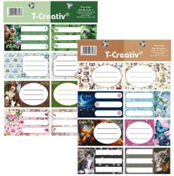 T-Creativ Lányos etikett - 2 íves - T-Creatív (TC26-N13119TAG1-937938)