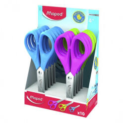 Maped Olló iskolai MAPED Essentials Soft 13cm balkezes vegyes színek (464312) - fotoland