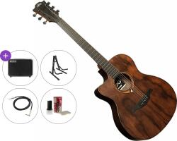 LÂG GUITARS Sauvage ACE L Premium SET Natural Chitară electro-acustică Jumbo