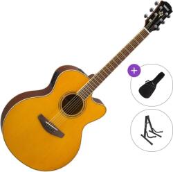Yamaha CPX600 Standard SET Vintage Tint Chitară electro-acustică Jumbo