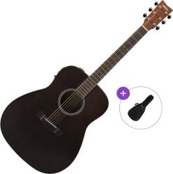 Yamaha FX400 Basic SET Smoky Black Chitară electro-acustică Dreadnought
