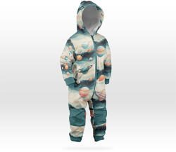 Takoy Panou cu croială pentru salopetă softshell Ayman univers colorat 98 - Softshell de primăvară