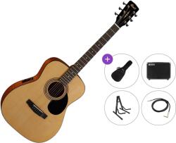 Cort AF510E Premium SET Open Pore Natural Chitară electro-acustică Dreadnought
