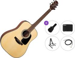 Takamine GLD12E Premium SET Natural Satin Chitară electro-acustică Dreadnought