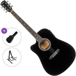 Pasadena PDC-10LE Standard SET Black Chitară electro-acustică Dreadnought