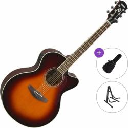 Yamaha CPX600 Standard SET Old Violin Sunburst Chitară electro-acustică Jumbo