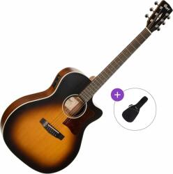 Cort GA1E Basic SET Open Pore Sunburst Chitară electro-acustică Jumbo
