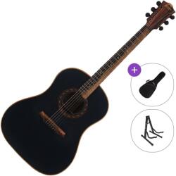 BromoGuitars BAT9MEBK Standard SET Black Chitară electro-acustică Dreadnought