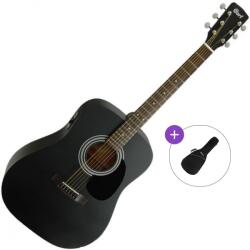 Cort AF510E Basic SET Negru Satinat Chitară electro-acustică Dreadnought