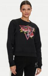 GUESS Női pulóver Guess Cn Roses Triangle Sw, fekete, Xs