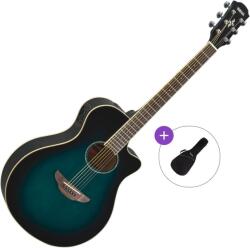 Yamaha APX600 Basic SET Oriental Blue Burst Chitară electro-acustică Jumbo