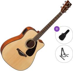 Yamaha FGX800C Standard SET Natural Chitară electro-acustică Dreadnought