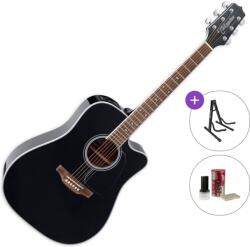 Takamine GD34CE Standard SET Black Chitară electro-acustică Dreadnought