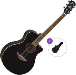 Yamaha APX600 Basic SET Black Chitară electro-acustică Jumbo