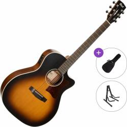 Cort GA1E Standard SET Open Pore Sunburst Chitară electro-acustică Jumbo