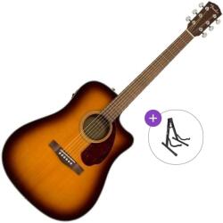 Fender CD-140 SCE Basic SET Sunburst Chitară electro-acustică Dreadnought