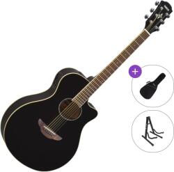 Yamaha APX600 Standard SET Black Chitară electro-acustică Jumbo