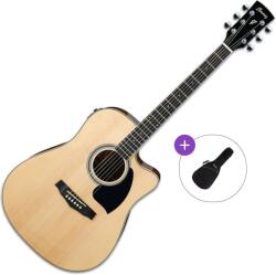 Ibanez PF15ECE-NT Basic SET Natural Chitară electro-acustică Dreadnought