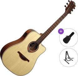 LÂG GUITARS Tramontane 88 T88DCE Standard SET Natural Chitară electro-acustică Dreadnought