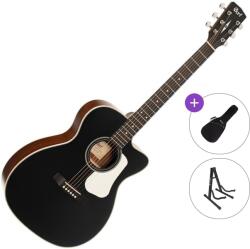 Cort L100OCF-CED Standard SET Negru Satinat Chitară electro-acustică Jumbo