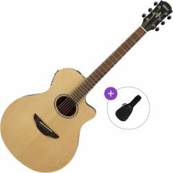 Yamaha APX 600M Basic SET Natural Satin Chitară electro-acustică Jumbo