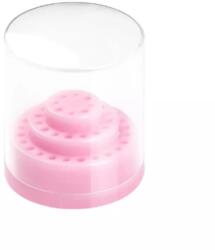 ManyBeauty Marótartó állvány kerek, zárható Rózsaszín