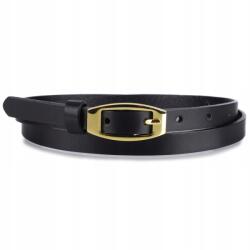  Marquis Belts öv női bőr fekete 90 cm Természetes Bőr (Marquis Belts 90 cm)