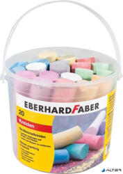 Eberhard Faber Aszfaltkréta, 20 darabos, EBERHARD FABER, 8 különböző szín (526512) - alter