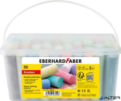 Eberhard Faber Aszfaltkréta, 50 darabos, EBERHARD FABER, 8 különböző szín