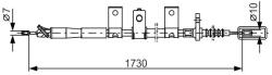 Bosch Cablu, frana de parcare BOSCH 1 987 482 344 (1 987 482 344)