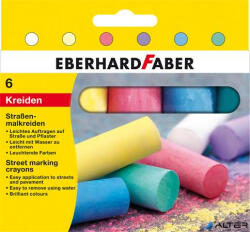 Eberhard Faber Aszfaltkréta, henger alakú, EBERHARD FABER, 6 különböző szín (526506) - alter
