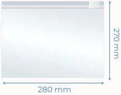 ambalaje365 Pungi Reutilizabile cu Zip și Cursor, 270x280mm, Polietilenă, 70m, 50Buc/Set (BZL-0263)