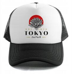 Trucker Baseball sapka Fekete Tokyo Japan Nyár Nyaralás Strand Séták (Czapka Czarna TOKYO JAPAN)