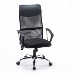  Irodai szék Forgatható szék Ergonomikus Állítható Fekete háló (F-SLAWEK-CZ)