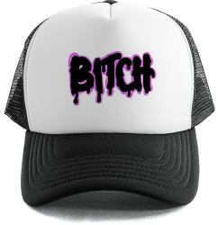  Trucker Baseball sapka Fekete Bitch Gyönyörű Nyár Nyaralás Strand (Czapka Czarna BITCH)