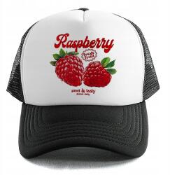  Trucker Baseball sapka Fekete Raspberry Gyönyörű Nyár Nyaralás Strand (Czapka Czarna RASPBERRY)