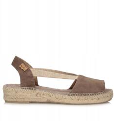 Toni Pons Női szandál Toni Pons Ella Taupe barna bebújós espadrilles (ELLA)