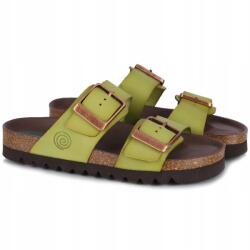 Dr. Brinkmann női flip-flop papucs 700686-71 Hellgrun zöld Bőr MÉRET. 36 (700-686-71 hellgrun)