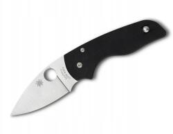 Spyderco C230GP Lil' Native zsebkés 6, 3 cm, Stonewash, fekete, G10 (C230GP)