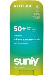 ATTITUDE Sunly Spf 50 ásványi naptej, illatmentes 60 g (259)