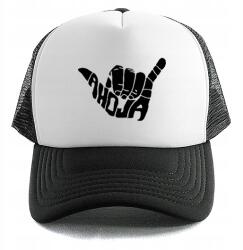  Trucker Baseball sapka Fekete Peace Gyönyörű Nyár Nyaralás Strand (Czapka Czarna PEACE)