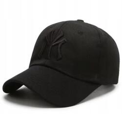  Baseball sapka Ny fekete full black állítható unisex