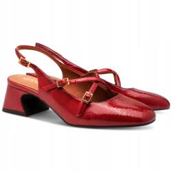 Tamaris Félcipő nyitott sarokkal Tamaris 1-29661-45 500 Red piros MÉRET. 36 (1-29661-45 500 RED)