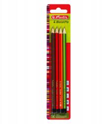 Herlitz Hagyományos ceruza Herlitz 2B, B, H, Hb 4 db Outlet (8670051)