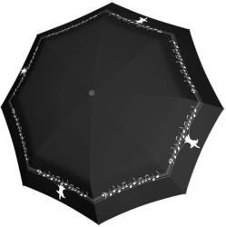 Doppler Umbrelă automată Fiber Flex Long alb-negru (740765MC)