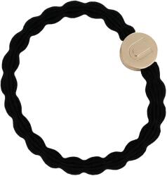 By Eloise London Letter Charms Gold Elastice de păr culoare U Black