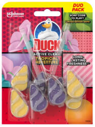 DUCK Active Clean WC-öblítő rúd DUO 77, 2 g Tropical Adventure (5000204338355)