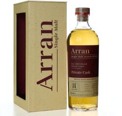 Arran Whisky Arran Private Single Cask Romania 11 ani 56.5% 0.7L